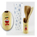 Bomboniera Utile Porta Posate Mestoli in legno Burattino Pinocchio Fiaba Favola Cucina Shabby Chic