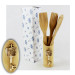 Bomboniera Utile Porta Posate Mestoli in legno Chiave Libro Calice Comunione Cucina Shabby Chic