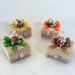 Scatoline in bambu con gattini in resina (24 pezzi)