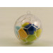Scatolina pallone da calcio in plastica rigida