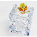 Scatola portagioie con fiore in cristallo vari colori_Giallo_Piccola 6.6x5x5cm