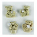 Calamita Magnete Animaletti Animali Elefantino Elefante Portafortuna Segnaposto Confettata