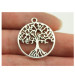 Ciondolo Ciondoli Charm Charms Albero della Vita Grande Life Tree Confettata Fai da Te