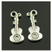 Ciondolo Ciondoli Charm Charms Chitarra Musica Confettata Fai da Te