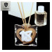Diffusore Profumatore in Vetro con Cuore in Legno e Gessetto 18 Diciottesimo Compleanno Profumo