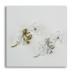 Fiore in cristallo e Farfalla Segnaposto 25 50 Anniversario Confettata Nozze