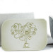 Icona in Ecopelle Eco pelle Albero della Vita Oro con Cuori Confettata Idea Regalo