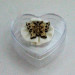 Scatolina cuore in plastica rigida fiore farfalla per matrimonio nascita compleanno