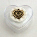 Scatolina cuore in plastica rigida fiore (kit 24 pezzi)