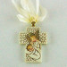 Icona crocifisso appendino Bimbo con Angelo (kit 24 pezzi)