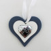 Icona cuore in legno per il 18 compleanno con scatola (kit 12 pezzi)