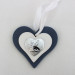 Icona cuore in legno per 25 anniversario matrimonio con scatola (kit 12 pezzi)