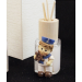 Profumatore Barattolo in Vetro e Legno Burattino Pinocchio e Marinaio Fiaba Favola per Ambienti Profumo Battesimo Comunione