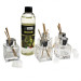 Kit 5 pz Profumatore in Vetro con Ricarica Profumo Essenza Lime Ginger Limone Agrumi Diffusore per Ambienti