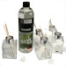 Kit 5 pz Profumatore in Vetro con Ricarica Profumo Essenza Muschio Bianco Diffusore per Ambienti 500ml
