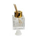 Kit 5 pz Profumatore in Vetro con Ricarica Profumo Essenza Lime Ginger Limone Agrumi Diffusore per Ambienti