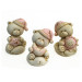 Orso Orsetto Rosa Stella Sole Luna Nascita Bimba Battesimo Segnaposto Pensierino Confettata