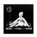 Portafoto Memo Clip in Ceramica Ballerina Dance Musica Segnaposto