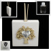 Profumatore Moderno in Legno Bianco Albero della Vita per Battesimo Shabby Chic Diffusore Profumo