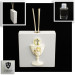 Profumatore Moderno in Legno Bianco con Calice della Prima Comunione Bambina in preghiera Shabby Chic Diffusore Profumo