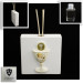 Profumatore Moderno in Legno Bianco con Calice della Prima Comunione Bambino in preghiera Shabby Chic Diffusore Profumo