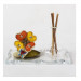 Profumatore in vetro soffiato con Fiore Girasole Coccinella Farfalla Diffusore Ambiente