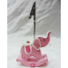 Portafoto animaletti rosa in resina (24 pezzi) 