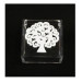 Scatola portagioie in plexiglass con Albero della Vita Life Tree in Legno Porta Confetti Confettata