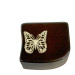 Scatola Portagioie Svuotatasche in Legno Farfalla Butterfly Matrimonio Battesimo Comunione