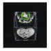 Scatolina in Plexiglass con Fiore in Cristallo Albero della Vita Portaconfetti Cofanetto Plex