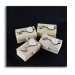 Scatolina porta confetti in bambu Chiave con Crocifisso Croce Tau Crocetta Confettata Bianca