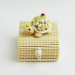 Scatolina porta confetti in bambu con Animaletti Tartaruga Ape Confettata 