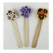Segnalibro in legno Margherita Fiore Girasole Segnaposto Pensierino Confettata