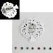 Temperamatite Albero della Vita e Blasone in Cristallo Quadrifoglio Portafortuna Temperino Confettata Segnaposto
