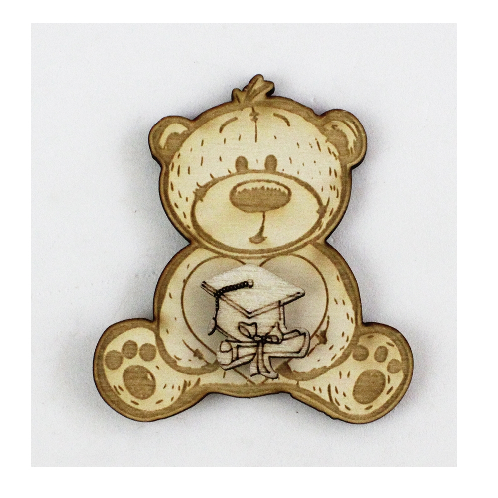 Orsetto Della Laurea, Personalizzato Con La Classe Del 2025 - Foto 3