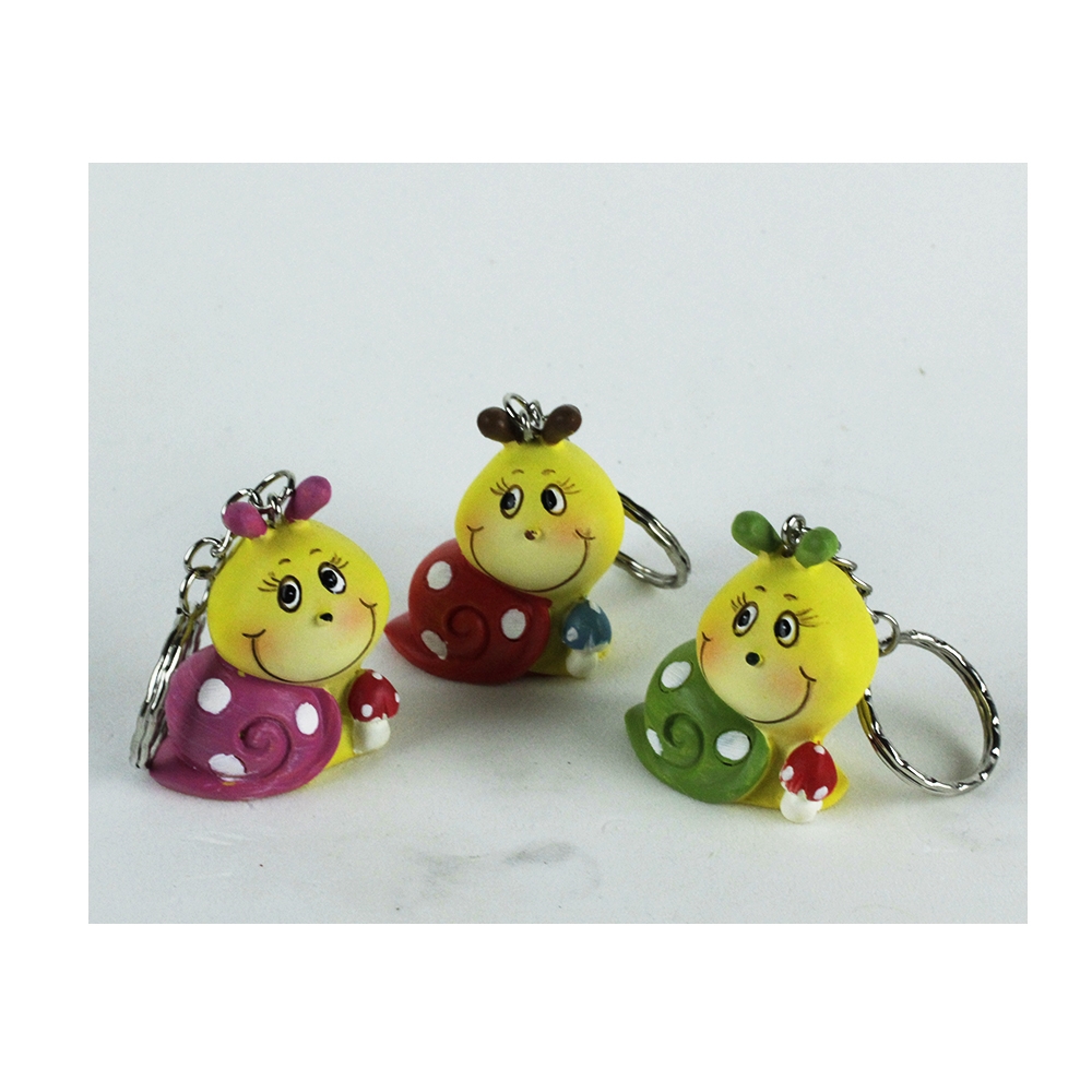 Dlm Portachiavi Ciondolo Con Chiocciola Lumaca Colorata Confettata Segnaposto