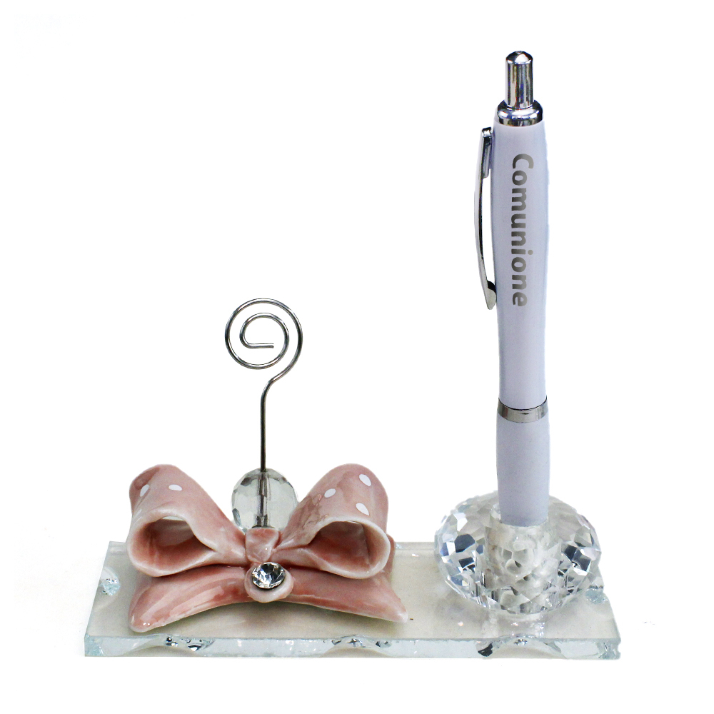 Clip Portapenne Vintage In Metallo E Pelle, Pratica E Decorativa Per Quaderni E Agende