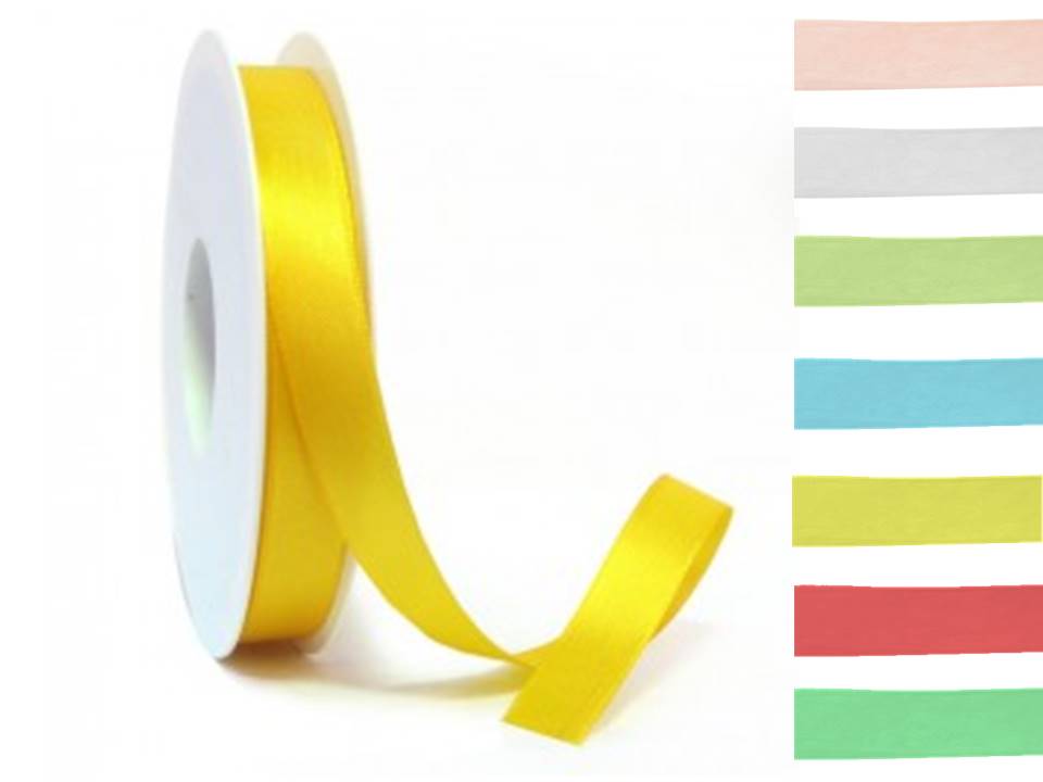 Nastro Di Raso Crema 10mm - Rotolo 22-25m Per Bomboniere, Fai Da Te, Confezioni Regalo, Craft