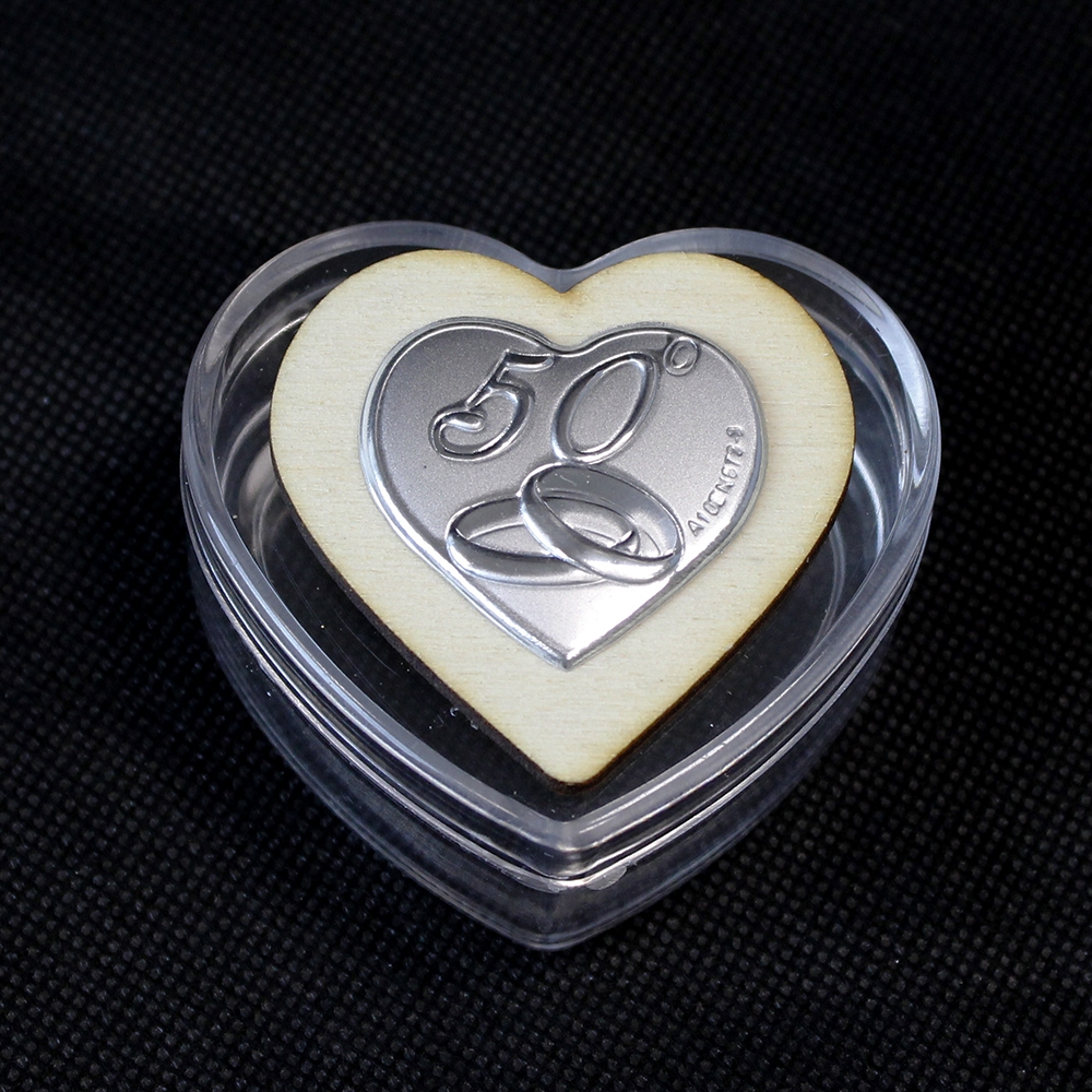 Bomboniera Profumatore Cuore Con Portagioie - Per Matrimoni E Anniversari - Foto 7