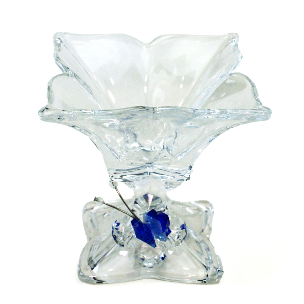 Movdyka Set Di 2 Farfalle In Vetro Ornamenti Per Soggiorno Fatto A